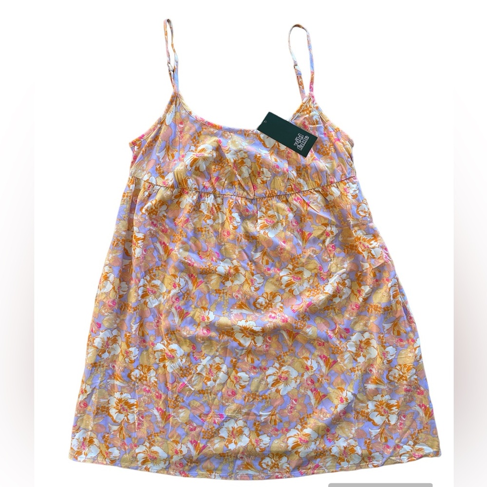 Wild Fable Mini Dress with Pockets Multicolor Floral
